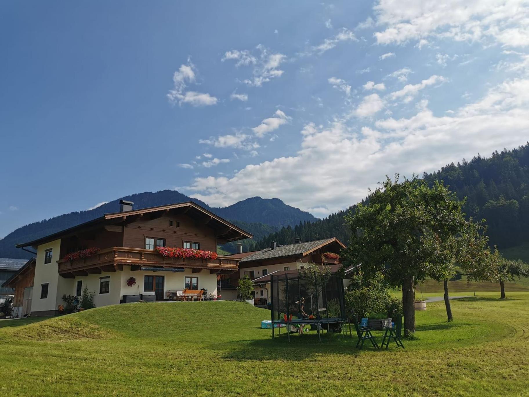 Ferienwohnung Eder Hochfilzen Buitenkant foto